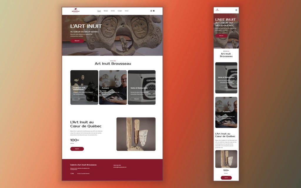 Services galerie brousseau